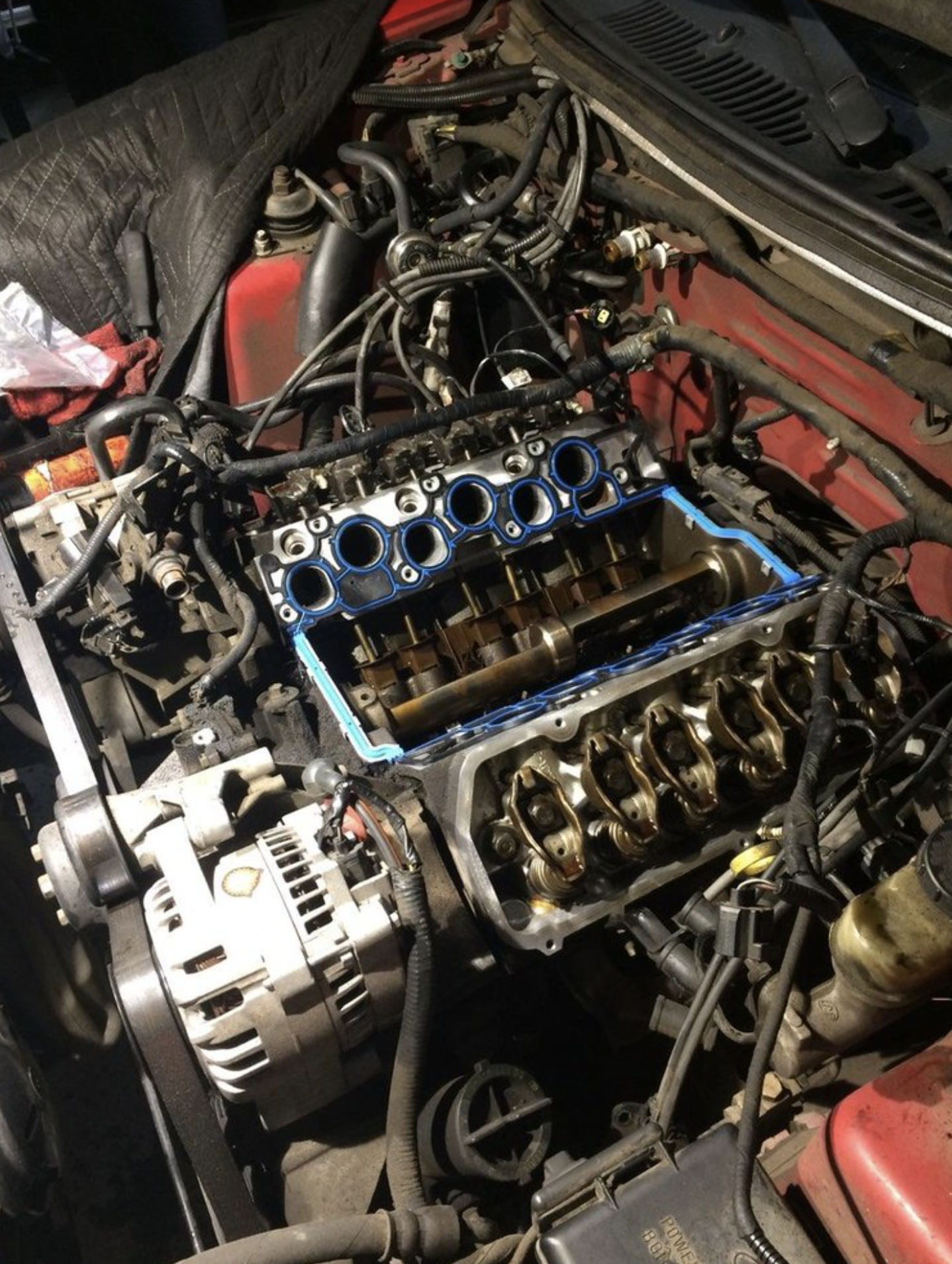 this image shows engine repair in Durham, NC